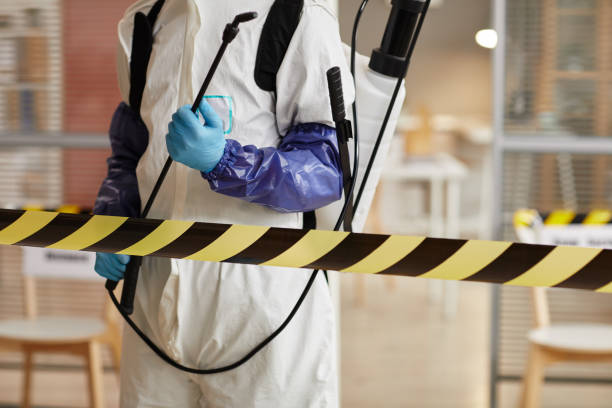 Professional Biohazard Cleanup technician working in Margate City, NJ